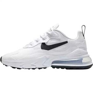 Nike Men's White and Black Air Max Sneakers